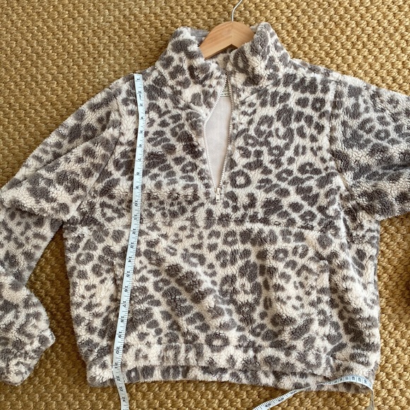 Z Supply Fleece 3/4 Zip Jacket - medium - Picture 6 of 6